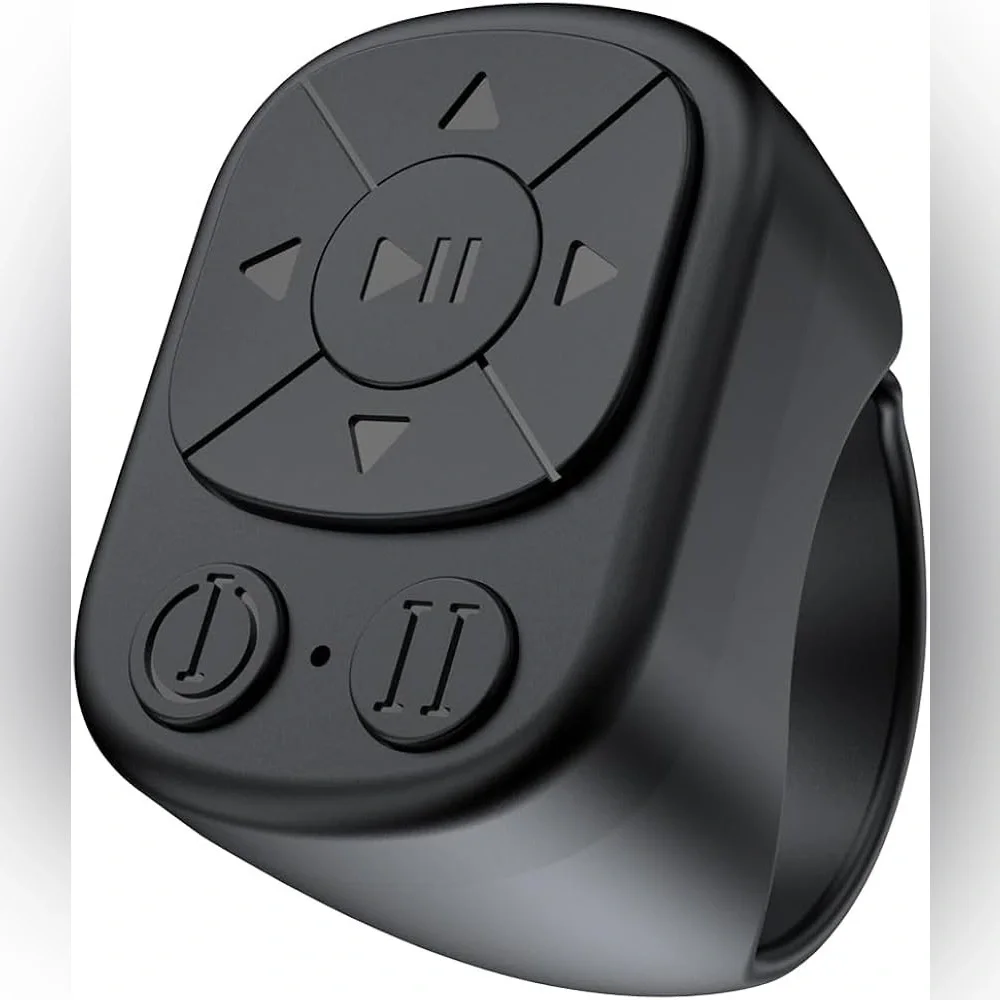 🆕 Black Scrolling Ring for iPhone and Android